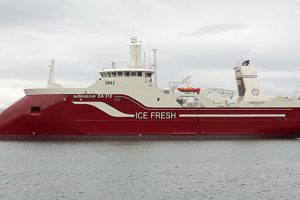 »FerskFisk-Trawler« leveres fra tyrkisk værft til islandske Samherji  Foto:EA 312 »Björgúlfur«