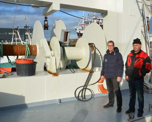 Read more about the article Dansk firma udfordrede norsk fiskeskipper på Nor-Shipping i Oslo
