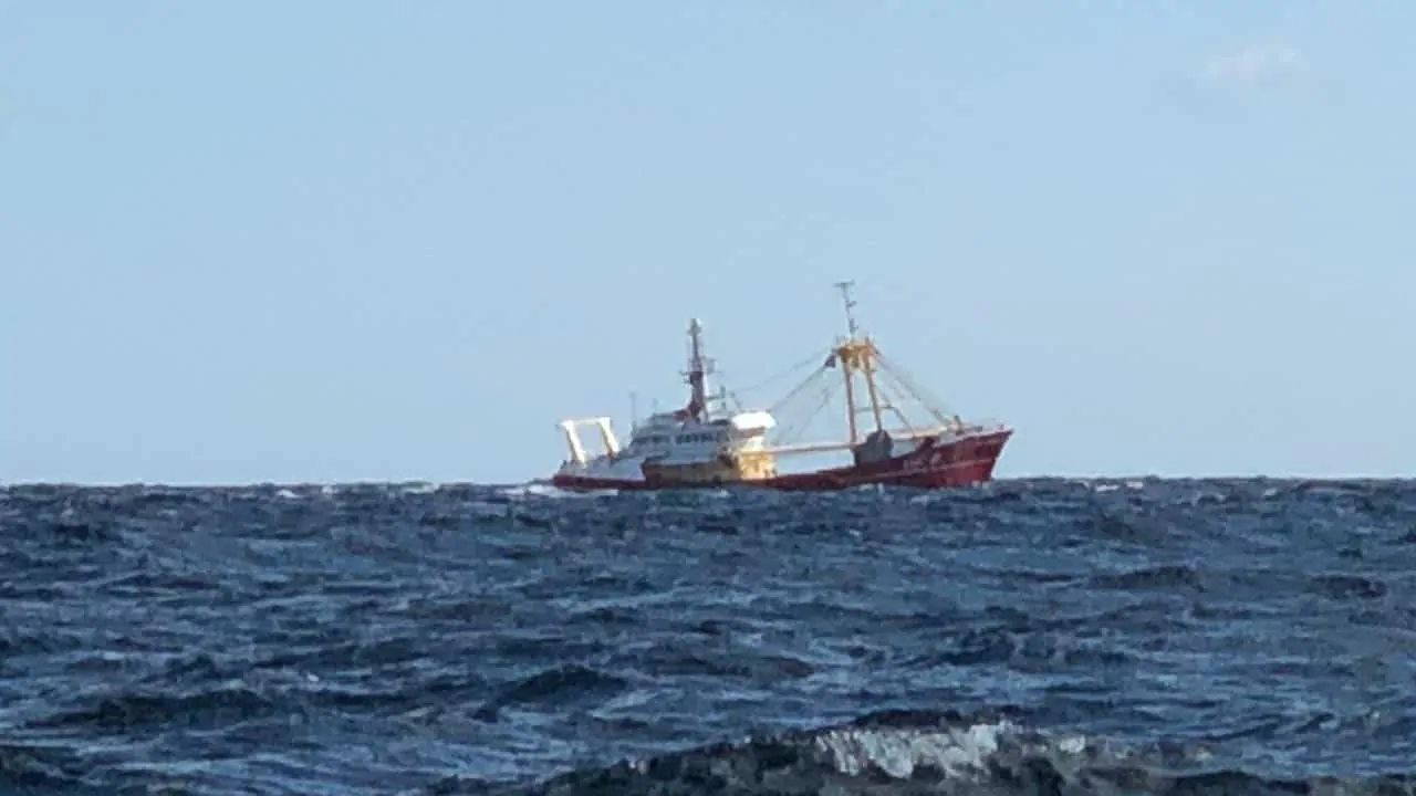 Read more about the article Hollandske bomtrawlere fortsætter deres ulovlige piratfiskeri