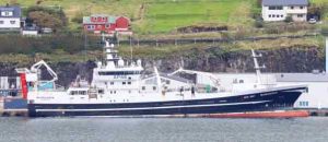 Borgarin lander 280 tons guldlaks - Kiran J