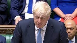 Boris smider nyt fiskeri-forslag på bordet i ellevte time. foto Boris Johnson UK premierminister
