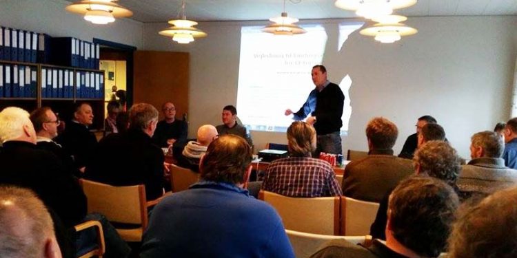 Discard i Østersøen koster fiskerne livet.  Foto: Fra mødet på Bornholm den 13. januar 2015 mellem lokale fiskere