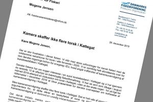 brev til fiskeriminister Mogens Jensen fra DFPO
