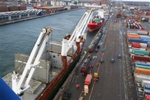 2010 var fuld af udfordringer for havnene. Den finansielle krise med mindre varehandel og mindre rejselyst påvirkede havnene.  Foto: Danske Havne