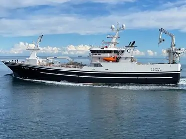 Skagen-trawler bragte makrel-forskningen et skridt videre foto: Ceton - DPPO