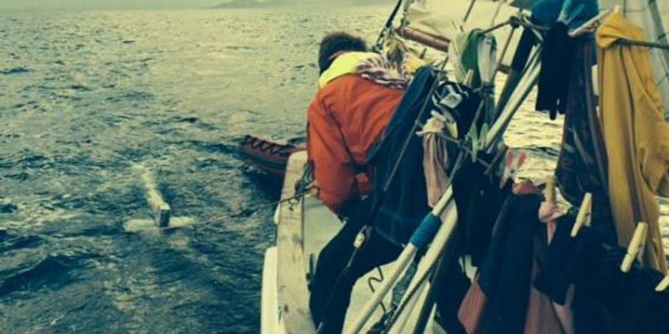 Dansk skib deltager i jagten på plastik - foto: Christianshavn på jagt efter plastik i Stillehavet - Platic Change