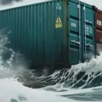 Ikke flere flydende Mærsk-Containere - fokus skifter nu til havbunden arkivfoto