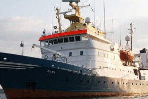 Folkemødet i Hirtshals omhandler også vores marine havmiljø.  foto: Havforskningsfartøjet Dana - DTU