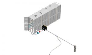 Dansk underleverandør til gigantisk laksefabrik på Færøerne.  Illustration: Danish Ice & Hydraulics nye Bakkafrost projekt