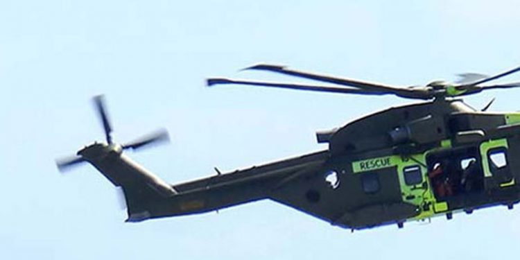 Eftersøgning i Østersøen er nu afblæst  Foto: Redningshelikopterne er nu på vej hjem - PmrA
