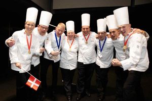 Dampet Torsk var med til at give Danmark VM sejr. Foto: VM guld-holdet i catering fotograf:  Anders Wiuff