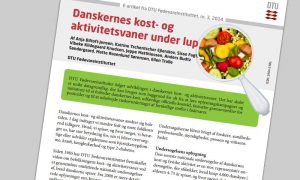 Danskerne spiser stadigt for lidt fisk.  ill.: DTU Fødevareinstituttets nationale undersøgelse af danskernes kostvaner og deres fysiske aktivitet - DTU