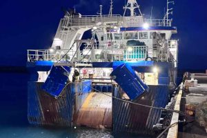 Ny islandsk trawler har nye Thyborøn trawldøre monteret - Hampidjan