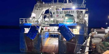 Ny islandsk trawler har nye Thyborøn trawldøre monteret - Hampidjan