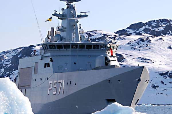 Read more about the article Kanon interesse for Inspektionsfartøjet EJNAR MIKKELSEN i Nuuk
