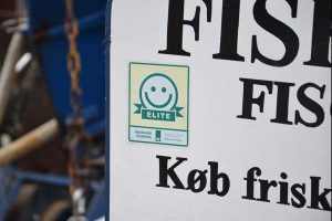Endnu en Elite smiley til HavFriskFisk.dk – denne gang til fiskeren fra Odden Havn.  Foto: FiskerForum.com