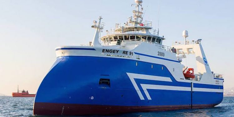 HB Grandis nye trawler »Engey« leveres i denne uge   Foto: »Engey«