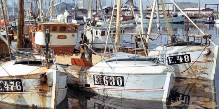 Esbjerg var engang Nordeuropas største fiskerihavn  arkivfoto fra Fiskeri gennem tiden - Hans Joachim Höhrmann