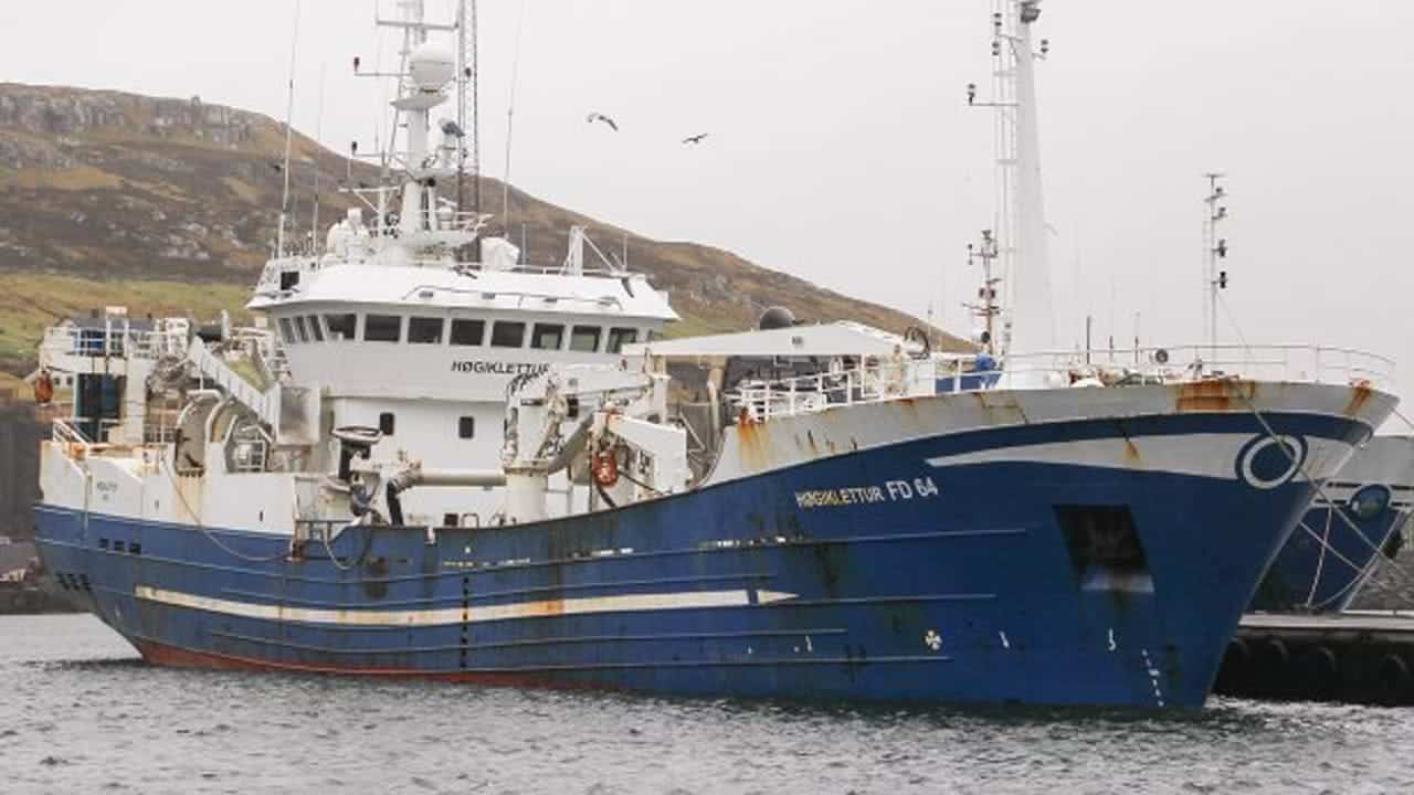 Read more about the article Færøerne: Den pelagiske trawler »Høgiklettur« er solgt til Norge