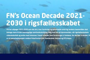 FN’s Ocean Decade mellem 2021 og 2030 foto: Oceandecade