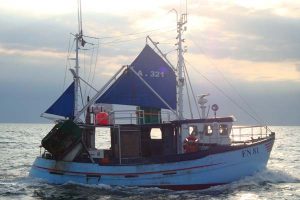 Opfordring til fiskerne i Kattegat.  Foto: FN 81 Betina Kruse  - RSM
