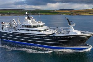 Nybygning FR224 Christina S pelagisk trawler til Scotland
