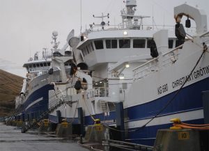 Traktat sikrer fortsat islandsk kapital i færøsk fiskeri  foto: fra Klaksvik - EJ FiskerForum.dk