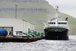 Nyt fra Færøerne uge 38  Foto: Fagraberg lander - Kiran J