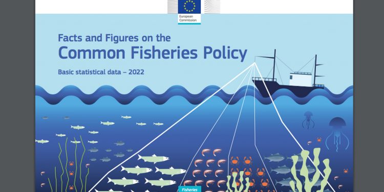 Fakta om EU’s fiskeri og akvakultur 2022. foto: EU-Kommissionens faktarapport omkring fiskeriet i EU