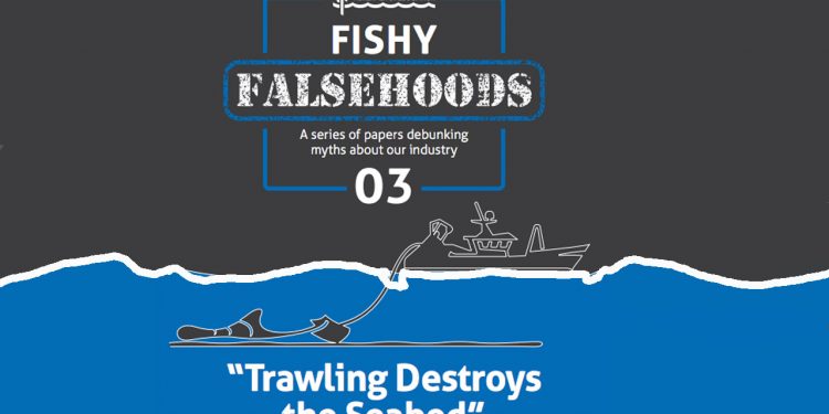 Trawl-fiskeri ødelægger havbunden - Nej, nej og atter nej.. foto: Fishy Falsehoods 03