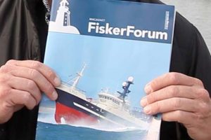 Magasinet om dansk erhvervsfiskeri udleveres gratis på DanFish 2015.  Foto: FiskerForum Magasinet - FiskerForum