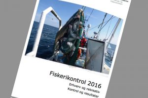 Flere lovlydige fiskere i erhvervet  Foto: Åarsrapport for fiskerikontrollen 2016