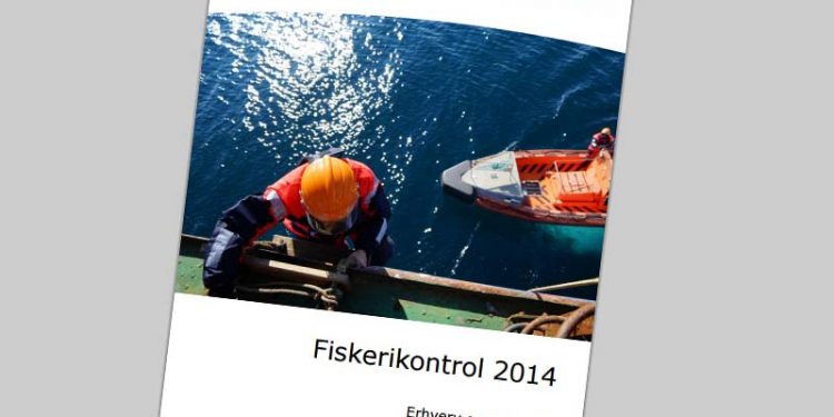 Stort fald i antal af alvorlige fiskeriovertrædelser i 2014.  foto: Årsrapporten Fiskerikontrol 2014