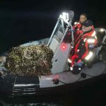 kæmpe spøgelsesgarn bjærget ved Reersø - foto: Landbrugs og Fiskeristyrelsen