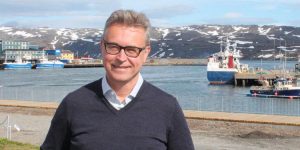 Norge og EU er højlydt uenige om fiskeriet ved Svalbard. foto: den norske fiskeriminister Odd Ingebrigtsen