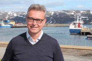 Norge og EU er højlydt uenige om fiskeriet ved Svalbard. foto: den norske fiskeriminister Odd Ingebrigtsen