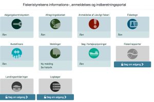 »Mit Fiskeri« er en ny selvbetjeningsløsning til ansøgninger foto: Fiskeriportalen