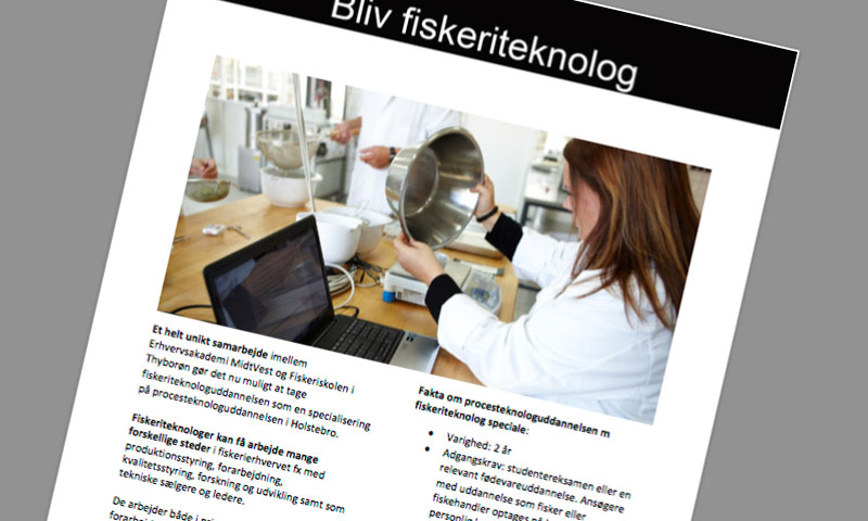 Read more about the article Fiskeriteknolog-uddannelsen åbner dørene