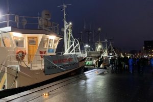 Fiskerne er sejlet til Aalborg i protest