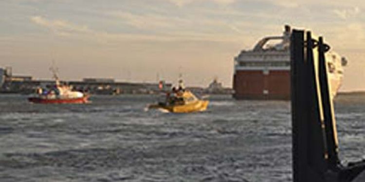 Hirtshals Havn giver norsk fiskeindustri forbedret transporttider.  Foto: MS Stavangerfjord  - Hirtshals Havn