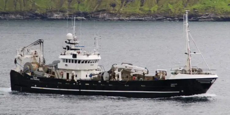 Færøerne: De færøske pelagiske trawlere henter makrelen i internationalt farvand foto: Kiran J