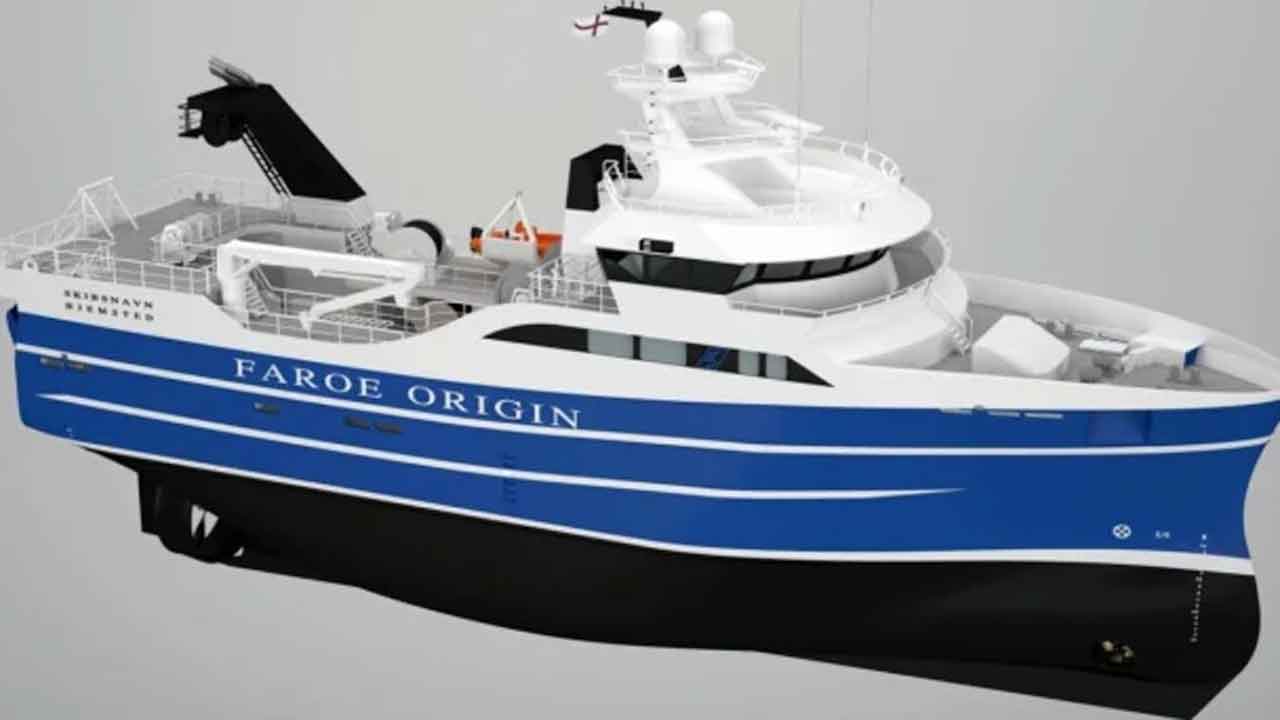 Read more about the article Framherji døber deres nye hæktrawler »Lerkur«