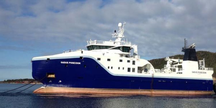 Norske Anker Seafoods søsætter trawler til 260 mio. kroner.  Foto:  Gadus Poseidon - Havfrisk