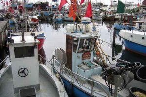 Fiskeriminister Jacob Jensen (V) har været en tur på Gilleleje Havn - wikipedia