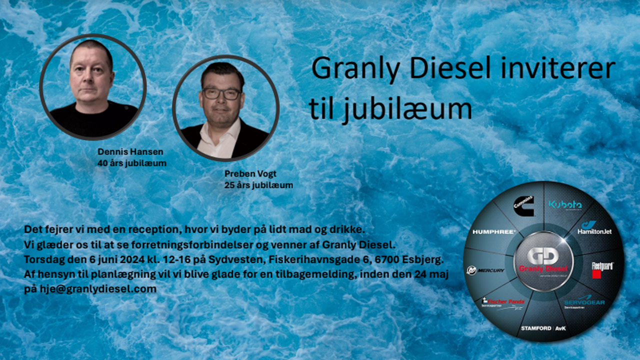 Read more about the article Granly Diesel inviterer til dobbelt jubilæum for Dennis Hansen og Preben Vogt.