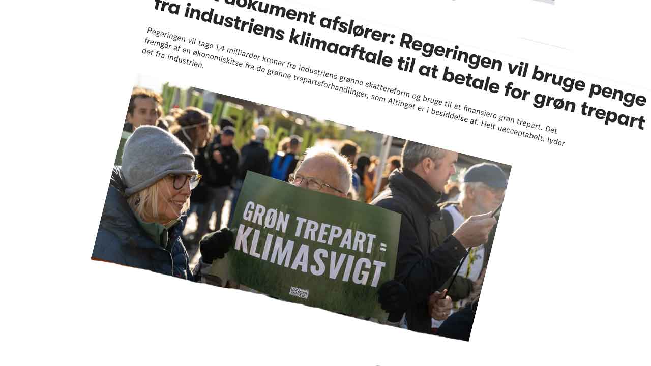 Read more about the article Regeringen har planer om omfordeling af Co2-afgiftsmidlerne