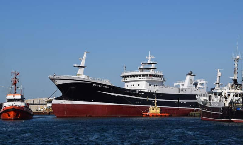 Read more about the article Danmarks største fiskefartøj ankom til Skagen mandag