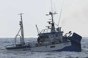 Fiskeriet efter tobis har fået en god start.  Foto: HM96 Janni Hanstholm  Fotograf: Ove