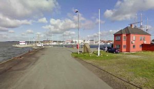 Det, der skulle have været en rutinemæssig afhentning af fisk ved koncernens anlæg i Hals, udviklede sig i mandags til et mareridt for Aquapri.  foto: snapshot GM