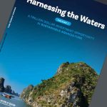 Akvakultur leverer i dag knap 60 % af verdens fisk og skaldyr, og sektoren rummer et gigantisk potentiale. Ifølge Verdensbankens nyeste rapport, '[Harnessing the Waters: A Trillion Dollar Investment Opportunity in Sustainable Aquaculture](https://documents1.worldbank.org/curated/en/099062325120031041/pdf/P175786-db3d7dea-5971-4c3c-9f12-1cf892450594.pdf)', kan sektoren skabe op mod 22 millioner job globalt frem mod 2050. foto: Harnesing the waters